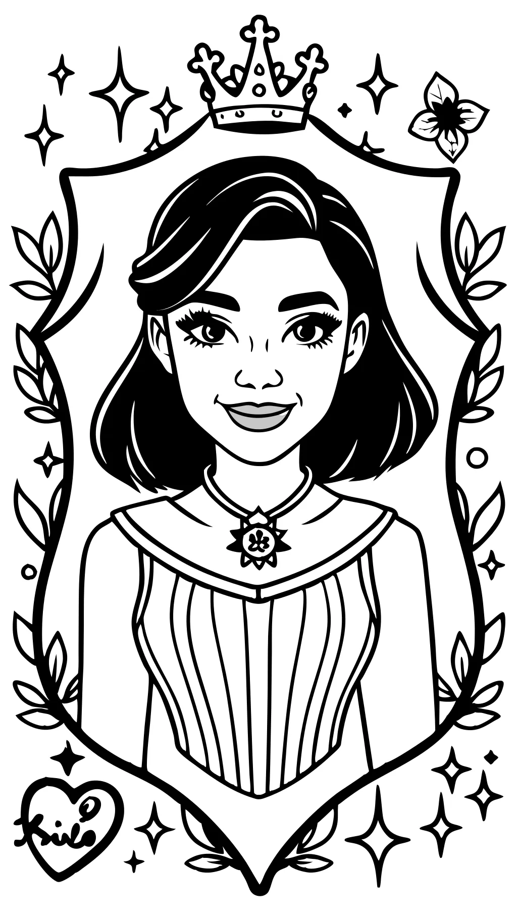 coloriages descendants Audrey